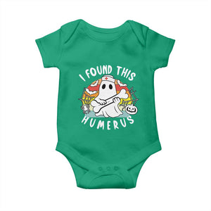 Halloween Ghost Nurse Baby Onesie I Found This Humerus Bone Pun TS12 Irish Green Print Your Wear