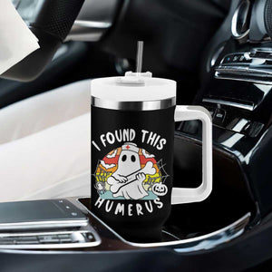 Halloween Ghost Nurse Tumbler With Handle I Found This Humerus Bone Pun TS12 Print Your Wear