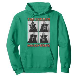 Funny Farm Animal Gift Hoodie The Chicken Whisperer TS12 Irish Green Print Your Wear