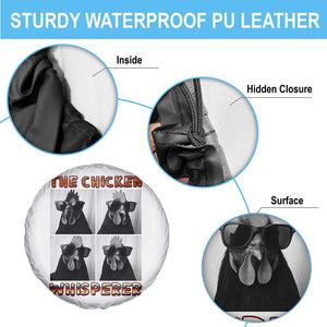 Funny Farm Animal Gift Spare Tire Cover The Chicken Whisperer TS12 Print Your Wear