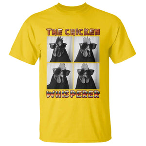 Funny Farm Animal Gift T Shirt The Chicken Whisperer TS12 Daisy Print Your Wear