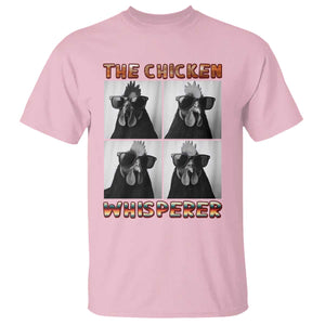 Funny Farm Animal Gift T Shirt The Chicken Whisperer TS12 Light Pink Print Your Wear