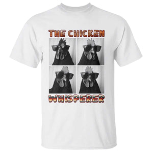 Funny Farm Animal Gift T Shirt The Chicken Whisperer TS12 White Print Your Wear