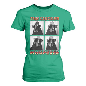 Funny Farm Animal Gift T Shirt For Women The Chicken Whisperer TS12 Irish Green Print Your Wear