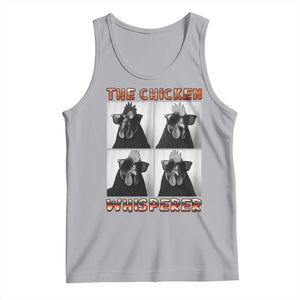 Funny Farm Animal Gift Tank Top The Chicken Whisperer TS12 Athletic Heather Print Your Wear