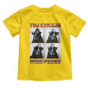 Funny Farm Animal Gift Toddler T Shirt The Chicken Whisperer TS12 Daisy Print Your Wear