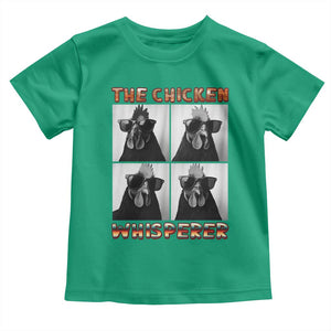 Funny Farm Animal Gift Toddler T Shirt The Chicken Whisperer TS12 Irish Green Print Your Wear