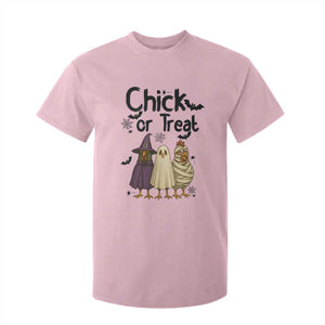 Funny Halloween Chicken T Shirt For Kid Chick Or Treat Spooky Gift TS12 Light Pink Print Your Wear