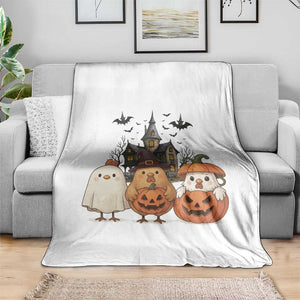 Halloween Chicken Cosplay Throw Blanket Funny Farm Life Gift TS12 Print Your Wear