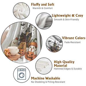 Halloween Chicken Cosplay Throw Blanket Funny Farm Life Gift TS12 Print Your Wear