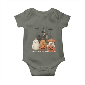 Halloween Chicken Cosplay Baby Onesie Funny Farm Life Gift TS12 Military Green Print Your Wear