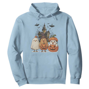 Halloween Chicken Cosplay Hoodie Funny Farm Life Gift TS12 Light Blue Print Your Wear