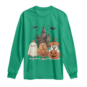 Halloween Chicken Cosplay Long Sleeve Shirt Funny Farm Life Gift TS12 Irish Green Print Your Wear