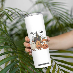 Halloween Chicken Cosplay Skinny Tumbler Funny Farm Life Gift TS12 Print Your Wear
