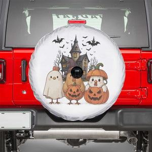 Halloween Chicken Cosplay Spare Tire Cover Funny Farm Life Gift TS12 White Print Your Wear