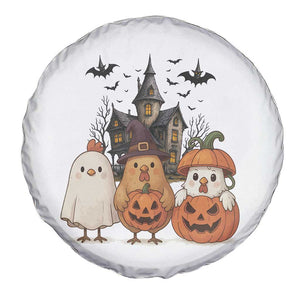 Halloween Chicken Cosplay Spare Tire Cover Funny Farm Life Gift TS12 Print Your Wear