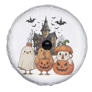 Halloween Chicken Cosplay Spare Tire Cover Funny Farm Life Gift TS12 Print Your Wear
