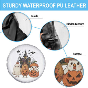 Halloween Chicken Cosplay Spare Tire Cover Funny Farm Life Gift TS12 Print Your Wear