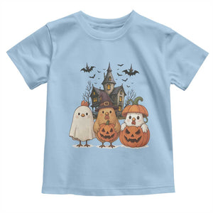 Halloween Chicken Cosplay Toddler T Shirt Funny Farm Life Gift TS12 Light Blue Print Your Wear