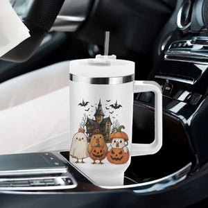 Halloween Chicken Cosplay Tumbler With Handle Funny Farm Life Gift TS12 Print Your Wear