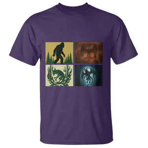 Mothman Bigfoot Chupacabra Jersey Devil T Shirt Cryptid Legends Gift TS12 Purple Print Your Wear
