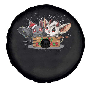 Mothman And Jersey Devil Spare Tire Cover Merry Cryptmas Funny Holiday Gift TS12 Print Your Wear