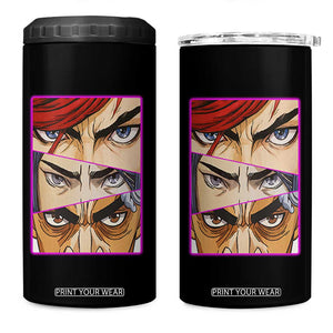 Futuristic Legends Anime Eyes 4 in 1 Can Cooler Tumbler Gift For League Gamer Fans TS12 One Size: 16 oz Black Print Your Wear