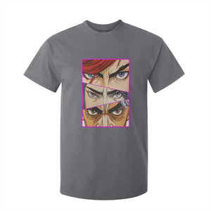Futuristic Legends Anime Eyes T Shirt For Kid Gift For League Gamer Fans TS12 Charcoal Print Your Wear