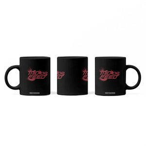 Mid Or Feed Holographic Witch Hat Coffee Mug Funny Game Lover Gift TS12 Print Your Wear