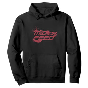 Mid Or Feed Holographic Witch Hat Hoodie Funny Game Lover Gift TS12 Black Print Your Wear