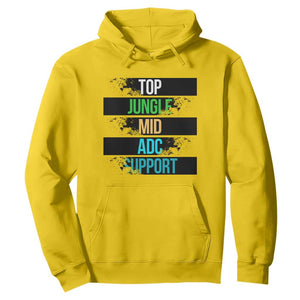 Gaming Humor 5 Roles Hoodie Quote For Gamer Lovers TS12 Daisy Print Your Wear