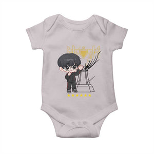 Mid Lane Master Gamer Baby Onesie Gift For Esports Fan TS12 Ice Gray Print Your Wear