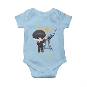 Mid Lane Master Gamer Baby Onesie Gift For Esports Fan TS12 Light Blue Print Your Wear