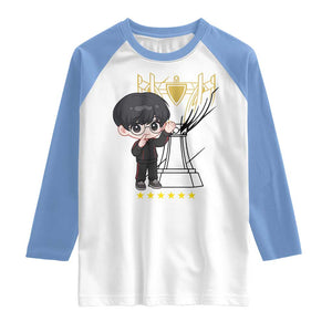 Mid Lane Master Gamer Raglan Shirt Gift For Esports Fan TS12 White Carolina Blue Print Your Wear