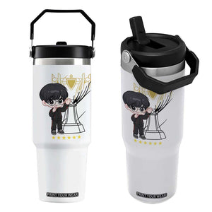 Mid Lane Master Gamer Flip Straw Tumbler Gift For Esports Fan TS12 One Size: 30 oz White Print Your Wear