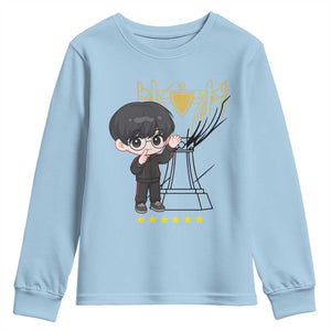 Mid Lane Master Gamer Youth Sweatshirt Gift For Esports Fan TS12 Light Blue Print Your Wear