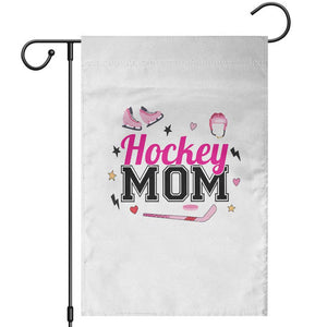 Proud Hockey Mom Garden Flag Ice Hockey Supporter Gift TS12 White Print Your Wear
