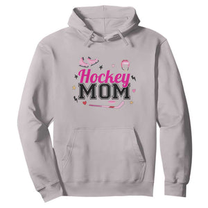 Proud Hockey Mom Hoodie Ice Hockey Supporter Gift TS12 Ice Gray Print Your Wear