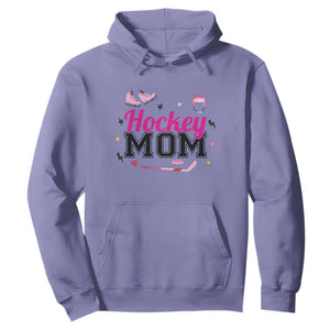 Proud Hockey Mom Hoodie Ice Hockey Supporter Gift TS12 Violet Print Your Wear
