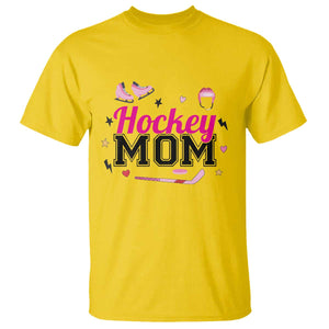 Proud Hockey Mom T Shirt Ice Hockey Supporter Gift TS12 Daisy Print Your Wear