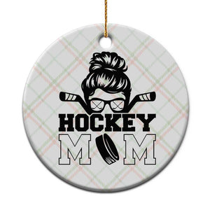 Funny Hockey Mom Quote Ceramic Ornament Gift For Hockey Lovers TS12 1pc Christmas Plaid Print Your Wear
