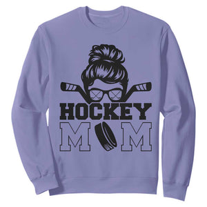 Funny Hockey Mom Quote Sweatshirt Gift For Hockey Lovers TS12 Violet Print Your Wear