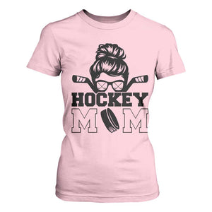 Funny Hockey Mom Quote T Shirt For Women Gift For Hockey Lovers TS12 Light Pink Print Your Wear