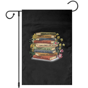 Black History Leaders Book Garden Flag African American Teachers TS12 Black Print Your Wear