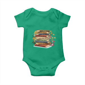 Black History Leaders Book Baby Onesie African American Teachers TS12 Irish Green Print Your Wear