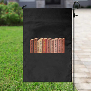 African American Teachers Gift Garden Flag Black History Leaders Book TS12 Print Your Wear