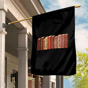 African American Teachers Gift Garden Flag Black History Leaders Book TS12 Print Your Wear