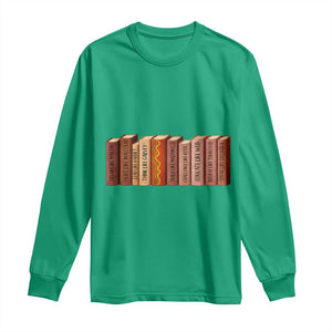 African American Teachers Gift Long Sleeve Shirt Black History Leaders Book TS12 Irish Green Print Your Wear