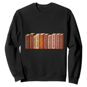 African American Teachers Gift Sweatshirt Black History Leaders Book TS12 Black Print Your Wear
