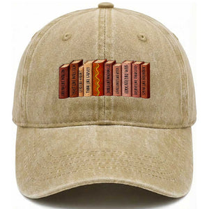 African American Teachers Gift Washed Cotton Baseball Cap Black History Leaders Book TS12 Print Your Wear